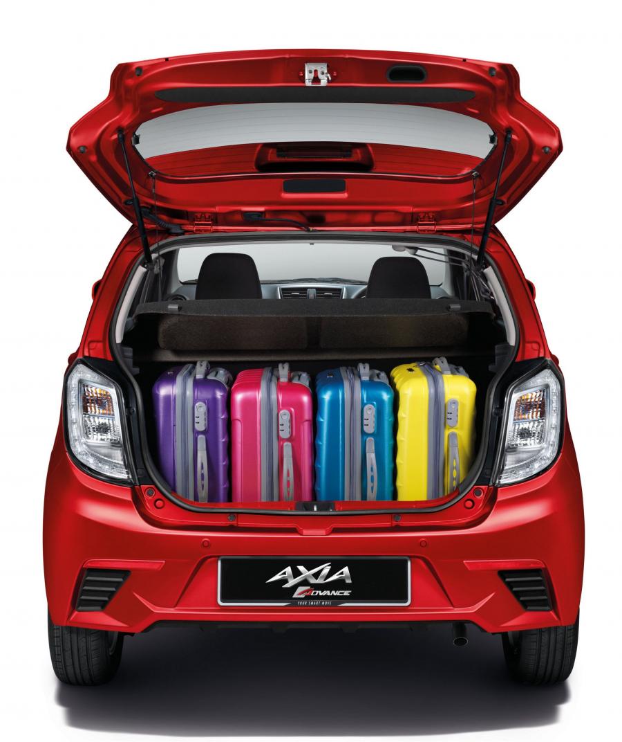 Багажник Perodua Axia Advance 2014 года  (фото 3 из 9)